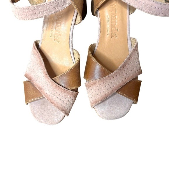 Wandapanda Women's Leather Sandals- Size 40/ 9.5 - Picture 5 of 9